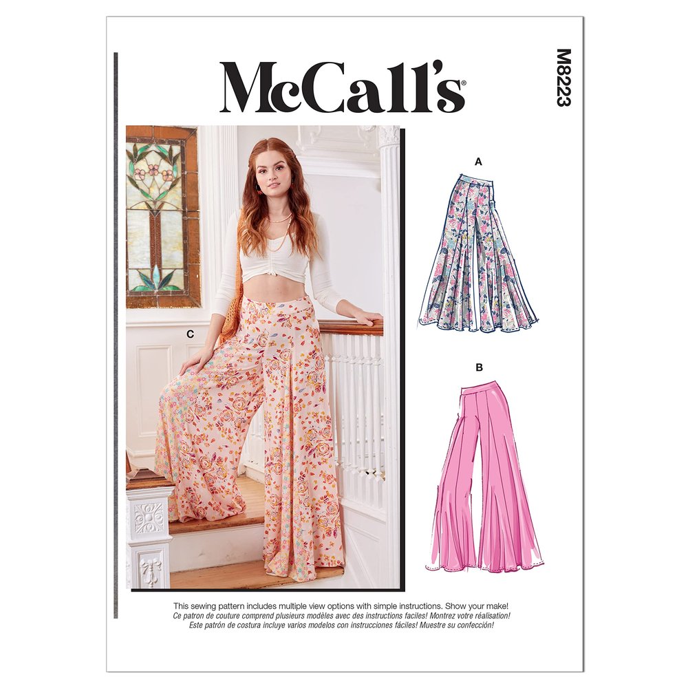McCall's Pattern Set for Skirts/Pants, Y (XS-S-M), Multicolor, 2-Piece