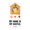 Mr. & Mrs. Panda Birdhouse Beach Towel view 1