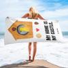 Mr. & Mrs. Panda Birdhouse Beach Towel view 4