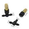 20-Piece Plant Mister Set with 6 mm Adjustable Copper Nozzles and 4 mm Barbed T-Connectors view 3