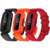 TopPerfekt Bands Compatible with Fitbit Ace 3 for Kids, Soft Silicone, Waterproof, 3-Pack view 1