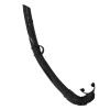 Alomejor Diving Snorkel, Silicone Gel Floating Breathing Tube for Freediving Underwater (Black) view 1