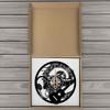 ELD 30 cm Guitar Vinyl Record Wall Clock, Musical Wall Art view 4