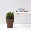 WELLHOME MOBILIARIO & DECORACIN Flower Pot, Polyethylene, Rose Gold, 50 x 50 cm, Brown view 4