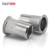FASTON Countersunk Head Blind Rivet Nuts, Round Shank M5 x 13.5 mm, Stainless Steel A2 V2A, 40-Pack view 4