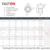 FASTON M6x16 mm Flat-Head Rivet Nuts, Stainless Steel A2/V2A, 250-Pack view 4