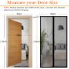 Magnetic Automatic-Closing Fly Screen Door, Black, 115 x 235 cm view 2