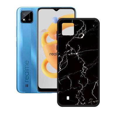 LMLQSZ Crystal Case for Realme C11 2021, Premium Ultra-Thin TPU Silicone Bumper Cover, 6.52", OP15