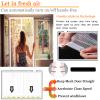 Magnetic Fly Screen Door, Automatic Closing, No-Drill Adhesive Assembly, White, 160 x 265 cm view 4