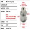 JINchao XL Timing Pulley Set, 20T:60T, 1:3/3:1 Ratio, 80 mm Center Distance, 148XL Belt view 4