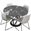 Morbuy Elastic Round Tablecloth, Waterproof, Washable, Giraffe, 90 cm Diameter view 1