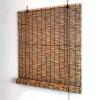 KJHGMNB Carbonized Natural Reed Bamboo Blind, Privacy, 70 x 120 cm view 1