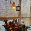 KJHGMNB Carbonized Natural Reed Bamboo Blind, Privacy, 70 x 120 cm view 4