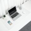 Transparent PVC Desk Mat, Rounded Edges, Waterproof and Heat-Resistant view 1