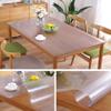 Transparent PVC Desk Mat, Rounded Edges, Waterproof and Heat-Resistant view 3