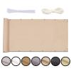 MEEYI Privacy Screen for Garden, Balcony, Terrace and Fence, 90 x 1150 cm, Sand view 1