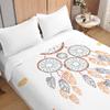 Surwin Quilted Bedspread for Double or Single Beds, Microfiber, Orange Bohemian, 220 x 240 cm view 3