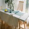PLYY Rectangular Cotton-Linen Tablecloth, 130 x 360 cm view 2