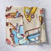 Homemissing Transportation Cartoon Tapestry with Excavator, Ship & Airplane view 2