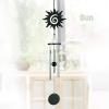 WJBABJ Retro Metal Animal Wind Chime, Iron Art Hanging Ornament, Color B view 4
