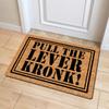 Funny Indoor Doormat, Pull-Lever Design, 23.7 x 40.4 cm view 2