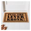 Funny Indoor Doormat, Pull-Lever Design, 23.7 x 40.4 cm view 4