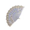 DUO ER Vintage Bamboo Folding Hand Fan, Spanish-Style Wedding Dance Fan, 9.06 in view 4
