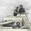 PANGCHENG 1/35 Panther Crew, Normandy 1944, Resin Model Soldier GK, World War II Military Theme, Unassembled and Unpainted Kit view 1