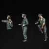 PANGCHENG 1/35 Panther Crew, Normandy 1944, Resin Model Soldier GK, World War II Military Theme, Unassembled and Unpainted Kit view 4