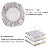 CHICTI Waterproof Anti-Allergy Mattress Protector, Soft Microfiber Mattress Pad with All-Around Elastic view 4