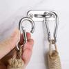 Rope Toilet Paper Holder, Wall-Mounted, Vintage Style, 1 Pc view 3