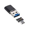 xiwai USB 3.0 to Micro SD SDXC TF Card Reader with Micro USB 5-Pin OTG Adapter for Tablet/Phone view 2
