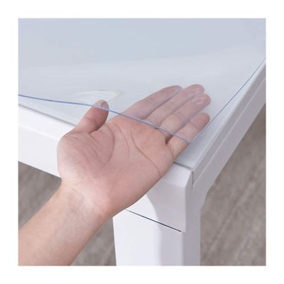 Rectangular Clear PVC Tablecloth, 1 mm, 65 x 95 cm