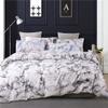 Gray Marble Duvet Cover Set for Single Beds, 2-Piece view 2