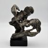 Bollweg Modern Decorative Bust: Kissing Couple, 28 cm, Antique Finish view 2