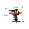 1/2-Inch Garden Irrigation Sprinkler, 3/4-Inch Female Agricultural Rotary Sprinkler view 2