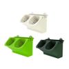 YUNHOME Stackable Wall-Mounted Planter Pot for Succulents, Cacti and Bonsai, Green view 2