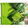 YUNHOME Stackable Wall-Mounted Planter Pot for Succulents, Cacti and Bonsai, Green view 3