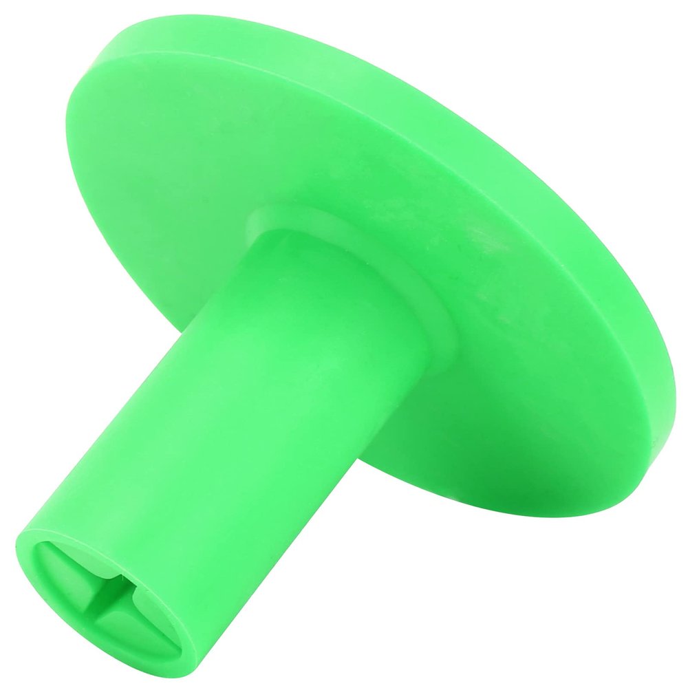 1 Yellow Rubber Golf Tee with Wide Base for Driving Range Mats