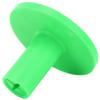 1 Yellow Rubber Golf Tee with Wide Base for Driving Range Mats view 1