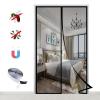 Magnetic Fly Screen Door, Automatic-Closing Insect Curtain, No Drilling, Black A, 185 x 205 cm (72 x 80 in.) view 1