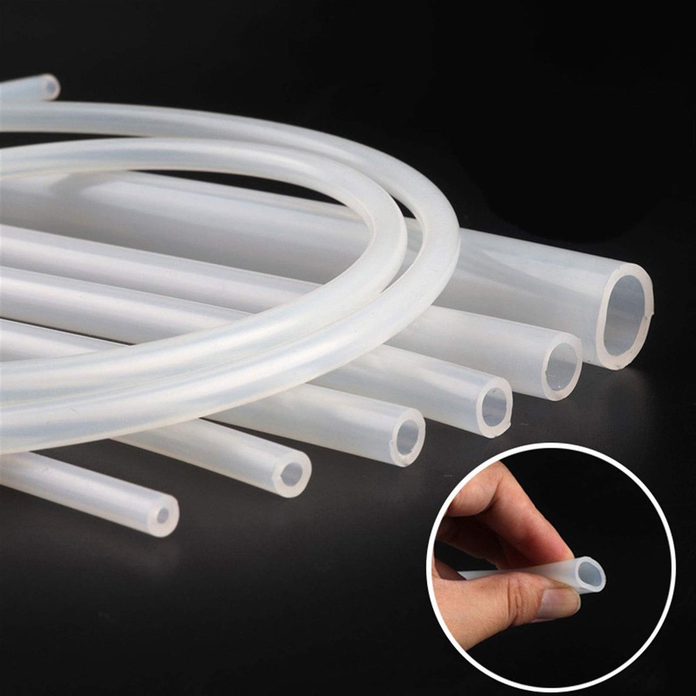 Xuulan Xianglaa Clear Silicone Tubing, 1 m, 2–6 mm ID