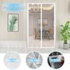 Magnetic Insect Screen Door, Automatic-Closing, No Drilling, White, 165 x 270 cm view 2