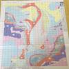 11-Count Peony Flower Cross-Stitch Kit, 40 x 50 cm view 4