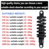 LvTu Mountain Bike Rear Shock Absorber, MTB 2-Piece Steel Coil Spring, 125/150/165/190 mm (Color: 150 mm, Size: 550 lbs) view 3