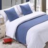 QFWMCW Cotton Bed Runner and Pillowcase, Solid Color view 1