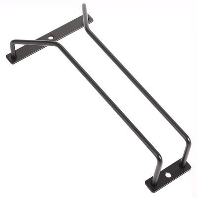 Dianoo 22.5 cm Black Under-Cabinet Wine Glass Rack