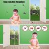 WEIZON Magnetic Screen Door for Balcony Doors, 100 x 200 cm, Beige view 4
