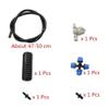 Leak-Proof 6 mm Cross Mist Nozzle Hose Fitting Kit with Sealing Ring view 2