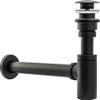 Rea Washbasin Click-Clack Stopper Black Old, 33.5 x 5 x 21 cm view 2